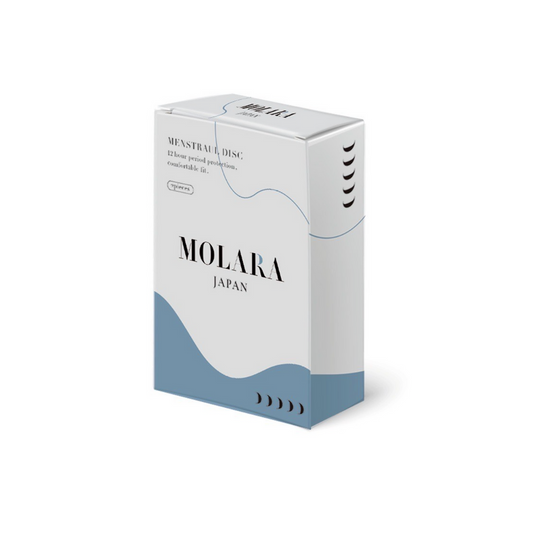 使い捨て月経ディスク【MOLARA(モララ)】お試しサイズ　2枚入り